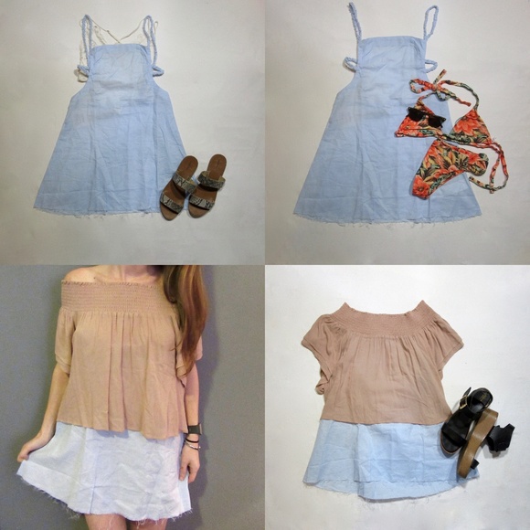 BLUE BAY DRESS//LIGHT BLUE - Picture 3 of 8